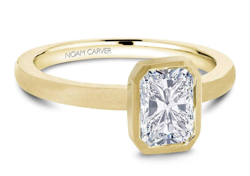 Noam Carver 14KY 2.02ct Lab Diamond Engagement Ring
