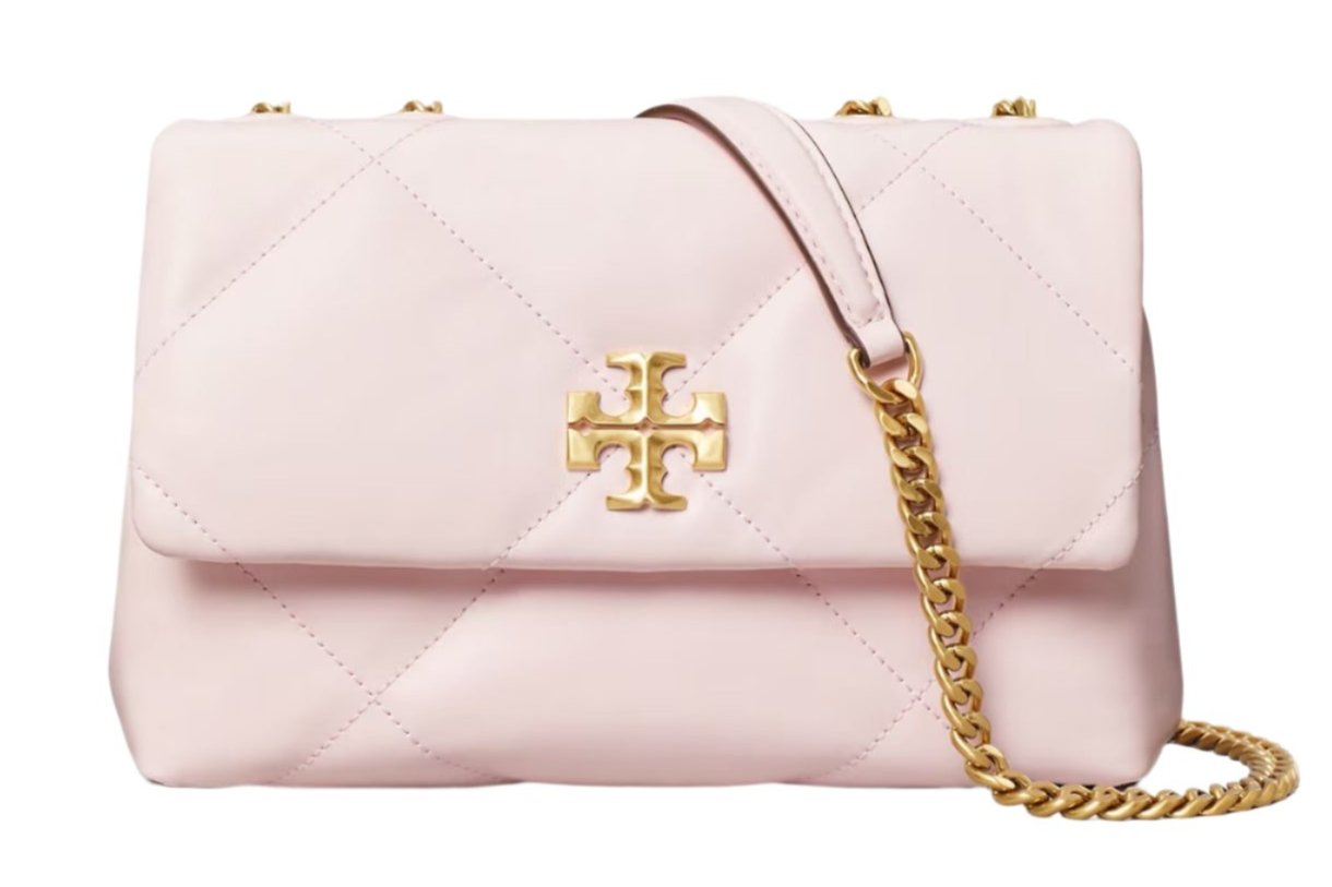 MARIA AND CO. Tory Burch Kira quilted shoulder bag "Rose Salt"
