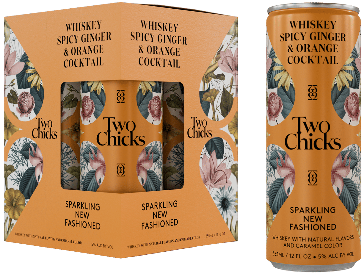 SIPSY Two Chicks Sparkling New Fashioned   4pk