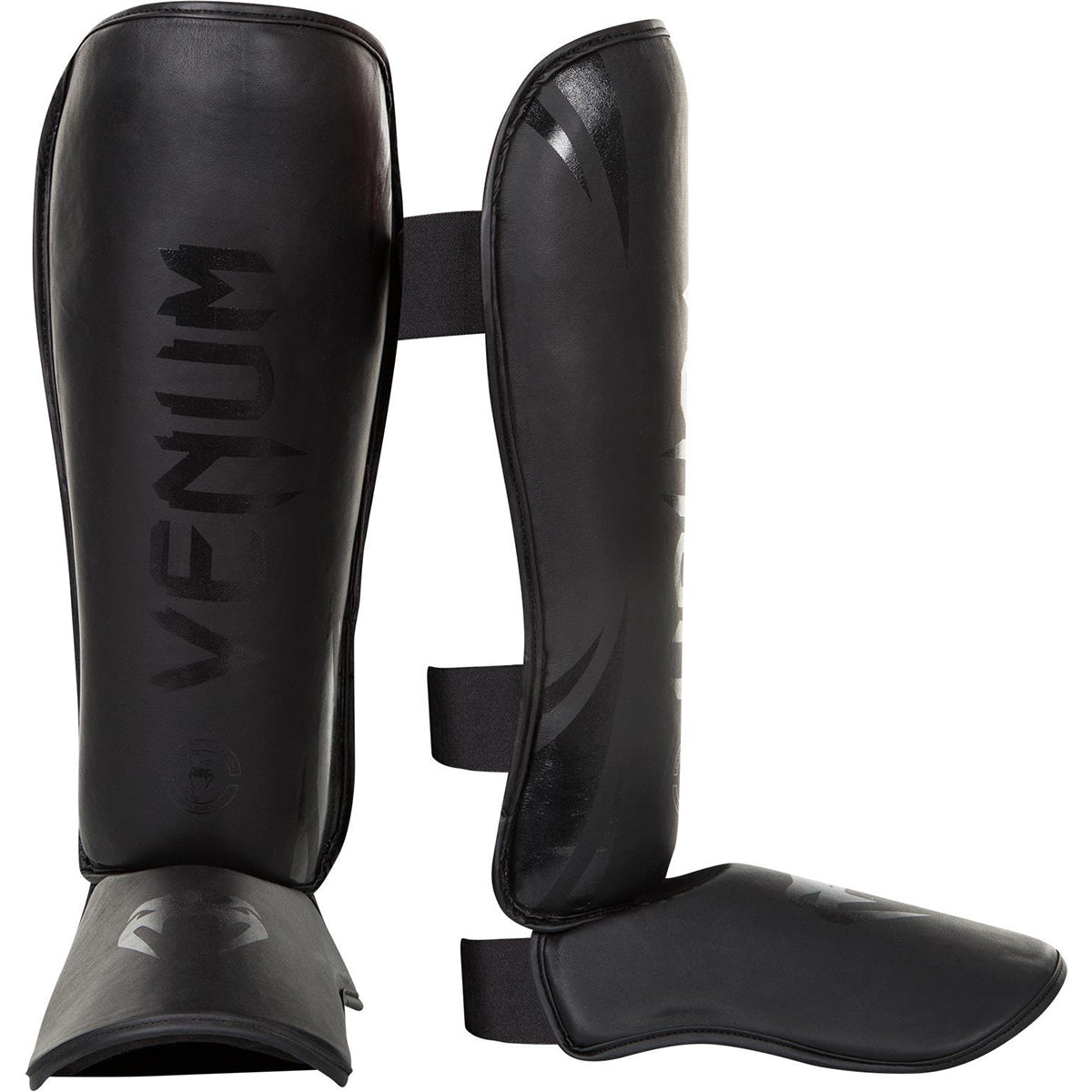 Venum Challenger Skintex Leather MMA Standup Shin Guards