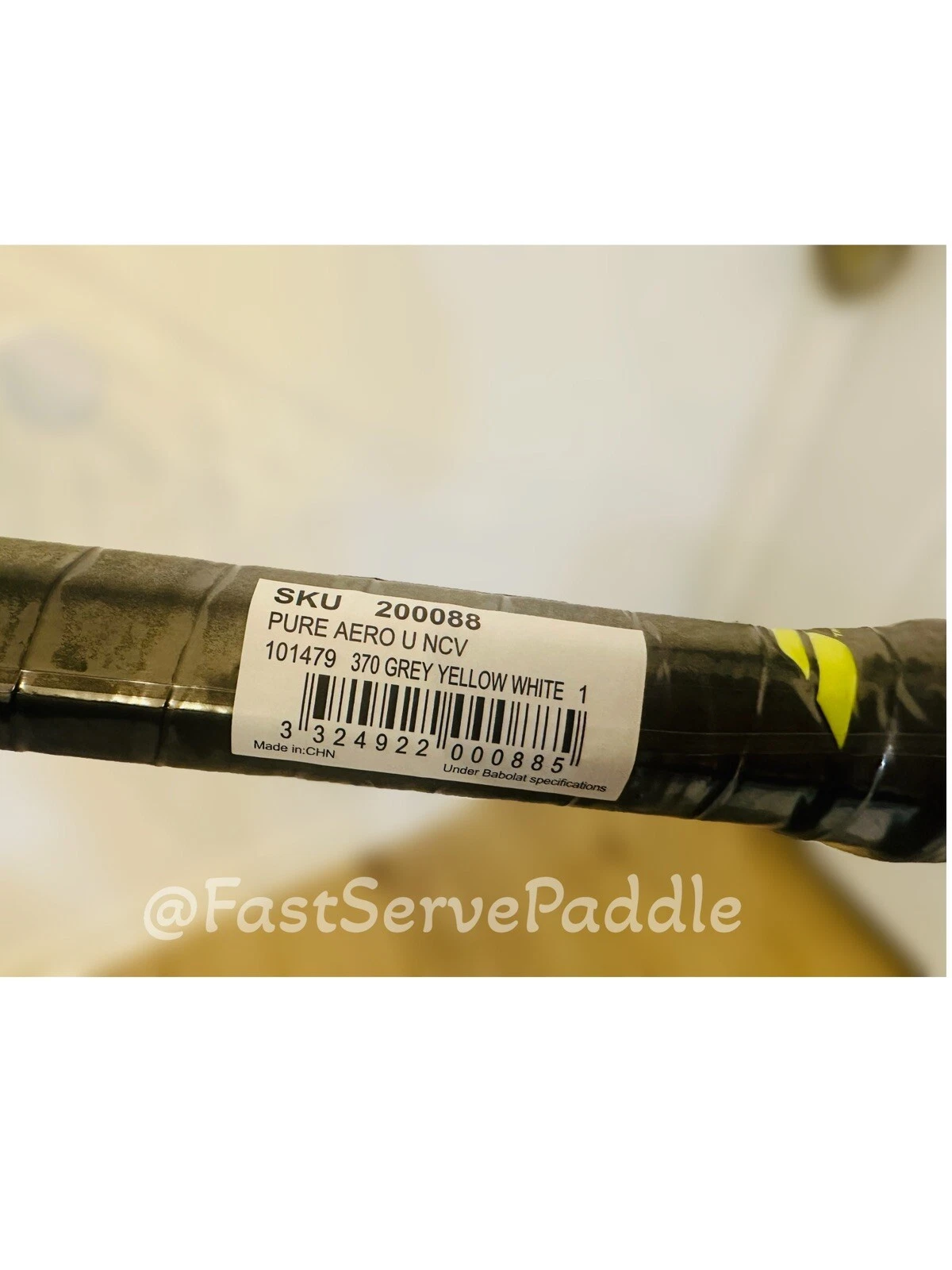 Babolat Pure Aero NF² Tech Tennis Racquet – Grey Yellow White – Unstrung – Brand
