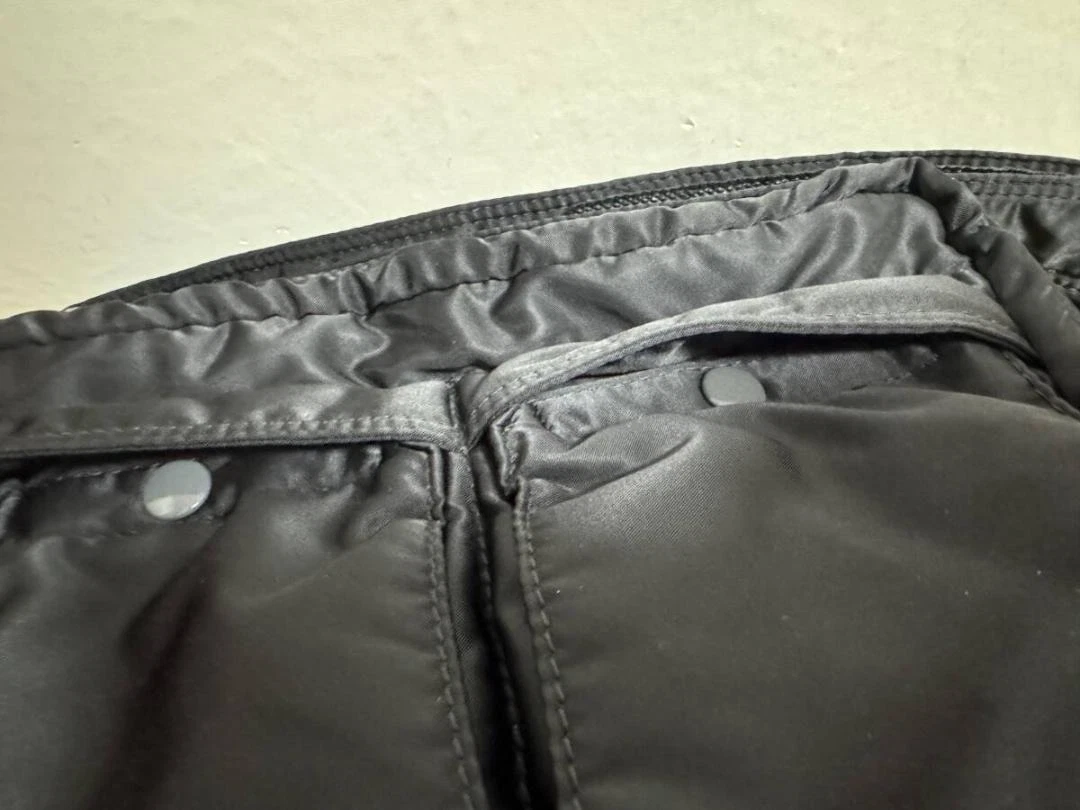 PORTER YOSHIDA Borsa a tracolla PORTER Tanker nylon nero Yoshida Japan unisex tracolla usata