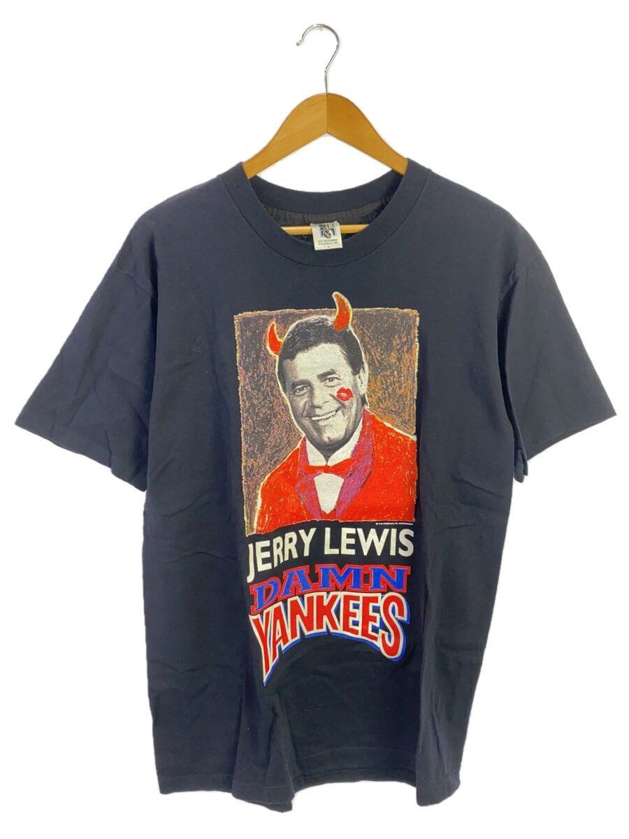 ALTRA T shirt altre marche anni 90 JERRY LEWIS L COTONE nera usata