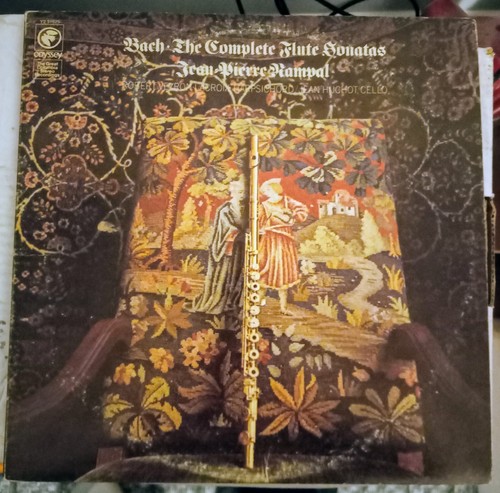 JS COLLECTIONS Jean Pierre Rampal Bach The Complete Flute Sonatas 2Lp Columbia  Odyssey 1973