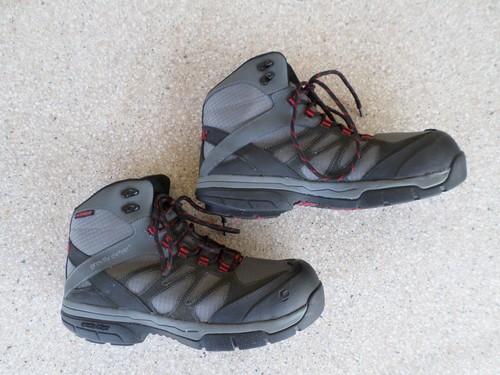 Gravity Defyer Gdefy "Kennedy" Gray and Black Hiking Work Boots. Men's 11 M