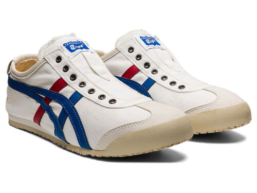 ONITSUKA TIGER MEXICO 66 SLIP ON 1183A360 121 TRICOLORE BIANCO
