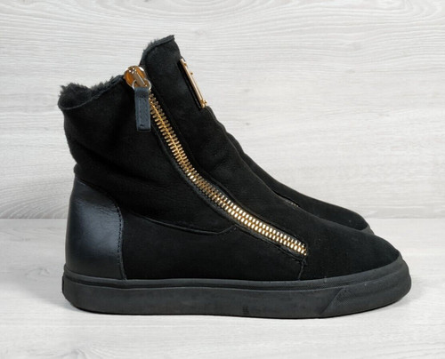 GIUSEPPE ZANOTTI GIUSE ZANOTTI Women's Suede Insulated Boots   Sneakers  Size 39 Made in Italy