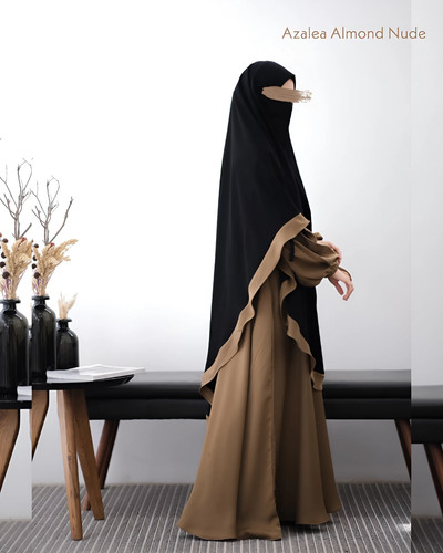 ESSENTIALS Azalea Khimar Niqab Jalabiya Muslimah Abaya Kaftan Hijab Jilbab Maxi Dress