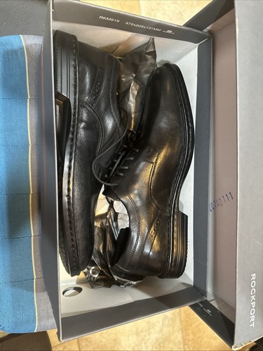 Rockport Rocsports LT  Business Plaintoe Oxford  Size 11W  D151  V76151  Black