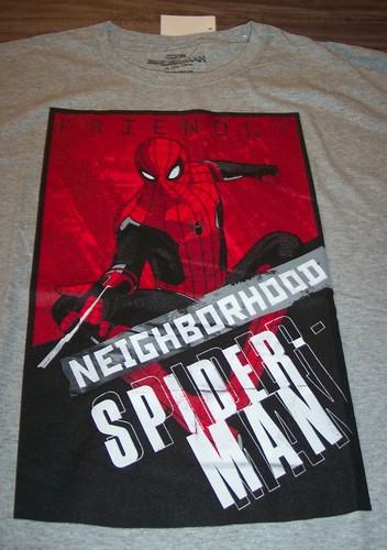 Friendly Neighborhood SPIDER MAN No Way Home Marvel Comics T Shirt 2XL NEW