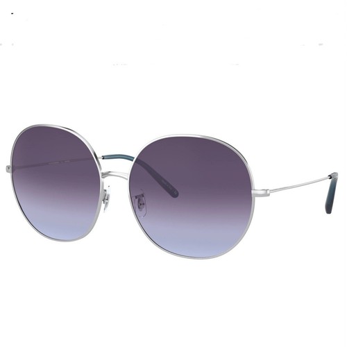 ?Oliver Peoples 0OV 1280S 503679 DARLEN Silver Dark Blue Gradient Sunglasses