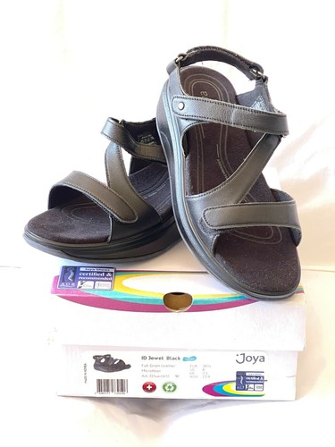 BRANDBLACK JOYA "ID JEWEL" in nero Eur 36 1 3  US 6 wms **NUOVO CON SCATOLA**