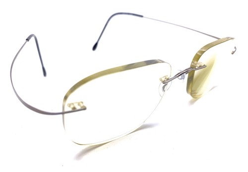 Silhouette 7378 45 V 6056 Bronze Round Eyeglasses Frames 47 20 150 Austria