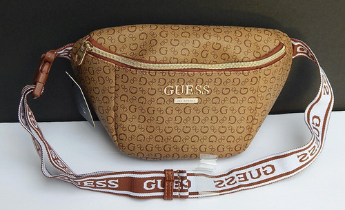 GUESS CLARENCE TRAVEL CROSSBODY X BODY BAG MOCHA LOGO AUTHENTIC NEW AUTHENTIC