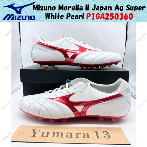 Mizuno Morelia II Japan Ag Super White Pearl P1GA250360 Men's Size