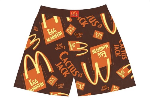 TRAVIS SCOTT CACTUS JACK Travis Scott x McDonald’s Cactus Jack Breakfast Boxers Size:Large BRAND NEW