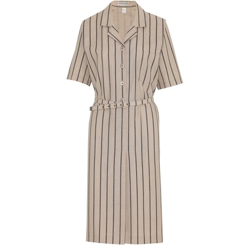 MAX MARA Paul Mausner (France) 80s  Slub Linen  1940s Utility Lineage