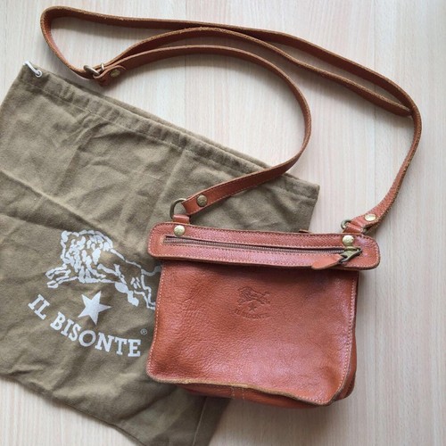 IL BISONTE Shoulder Bag Ronnie Scotts Crossbody Bag Leather color Brown U