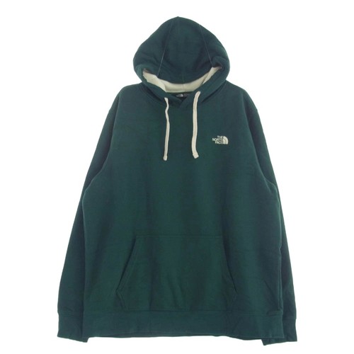 The North Face 721556 pullover sweat hoodie green beige XL U LIFE 0