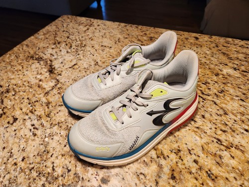 GDEFY Gravity Defyer Energiya Gray Athletic Shoes TB9037MGU Men's Size 8.5