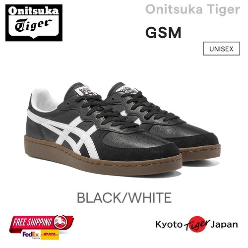 Onitsuka Tiger GSM (BLACK WHITE) 1183A353.002 Casual tennis shoes 2024NewColor