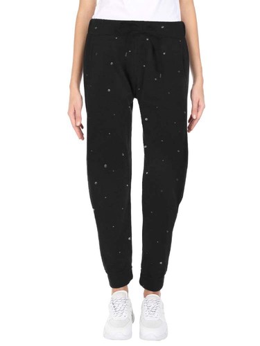 Aniye By Womens Panta Dotty Glitter Pants Black Size XS ANY 22