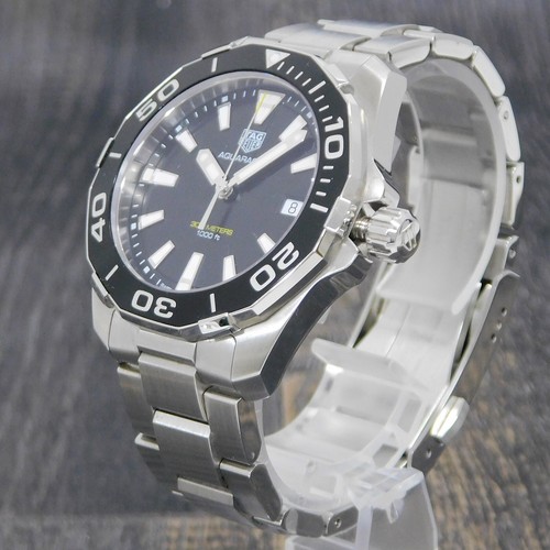 Orologio Uomo TAG Heuer Aquaracer WAY111A.BA0928 S. Acciaio Quarzo #W573 Rise on