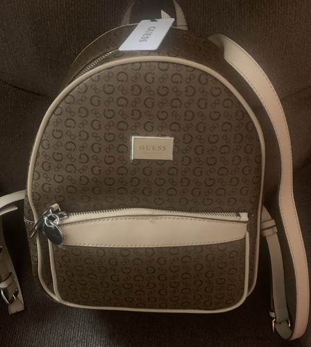 Guess Women’s Backpack Purse Cocoa New