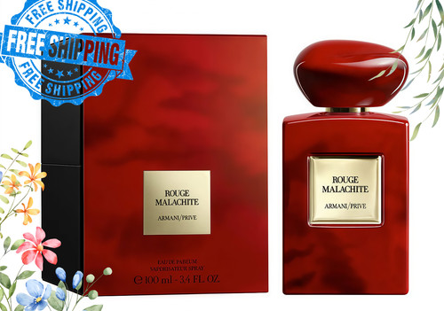 Prive Rouge Malachite By Giorgio Armani EDP 100ml 3.4 Fl oz Perfume New In Box