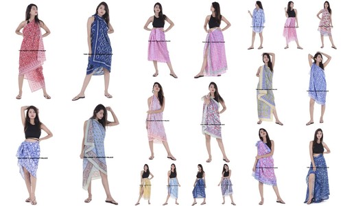 PALACE 100% COTTON EXTRA LARGE PLUS SIZE Sarong Beach Pareo Dress Wrap Swimwear Cover