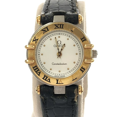 Orologi Pawnshop Funzionanti Omega Constellation Quartz 595.1080 2024.10 Batteria Rep