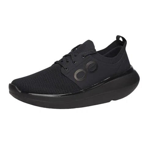 09012024 OOFOS WOMEN'S OOMY STRIDE SNEAKER BLACK SIZE 9