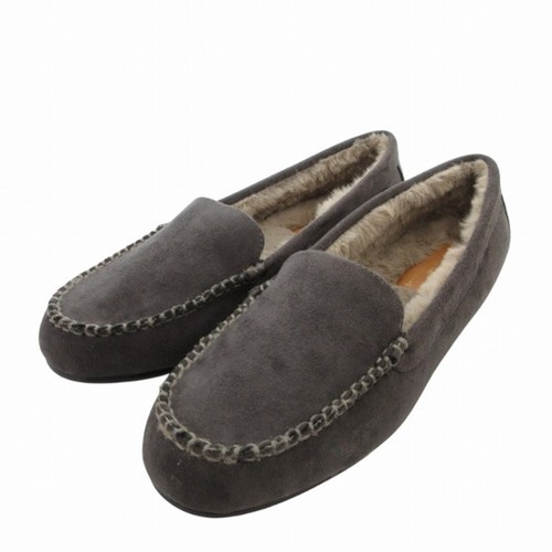 SCARPA SCARPE MOCASHIN GREEN LABEL RELAX UNITED FRECCE SLIP ON BOA SCAMOSCIATE L GRIGIO Usate