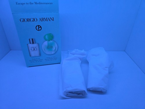 GIORGIO ARMANI Acqua di Gioia Eau de Parfum & Acquia di Giò   2 Piece Gift set