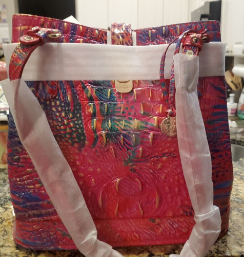 Borsa secchiello pesce arcobaleno Brahmin Fiora nuova con etichetta