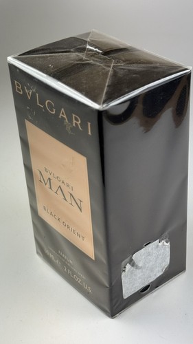 BVLGARI MAN BLACK ORIENT 2.0 oz PARFUM Spray NEW SEALED In Box