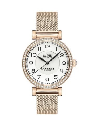 Brand New Coach Madison Women’s Rose G Stainless White Dial Watch 14503398