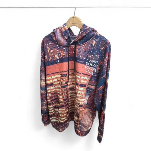 Anti Social Social Club Voyeur Hoodie Multicolored Sz XL