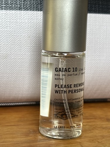 Le Labo Gaiac 10 0.5 OZ  15 mL Eau De Parfum Exclusive Tokyo