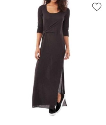ESSENTIALS Alternative Lagenlook Long Sleeve Knit Road Trip Maxi Dress Y2K Capsule Wardrobe