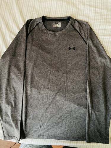 Under Armour Men's HeatGear Grey Long Sleeve