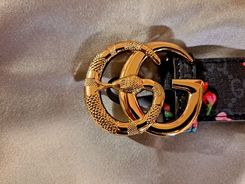 GUCCI GG BLOSSOM SNAKE BELT