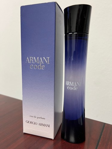 ARMANI CODE WOMEN by GIORGIO ARMANI 2.5 oz   75 ML EDP Spray In Imperfect Box