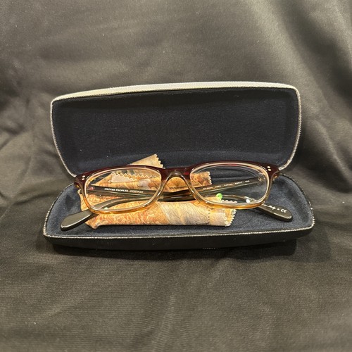 Oliver Peoples OV 5224 Eyeglasses FRAMES Brown 1224 Ashton 50[]17 140 Italy s389