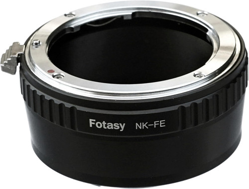 Manual F Mount Lens to E Mount Adapter  NK E Mount Adapter  Compatible with Niko