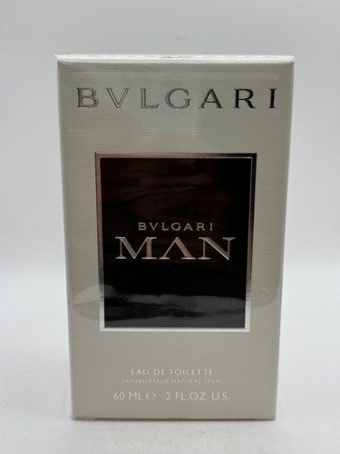 BVLGARI MAN BY BVLGARI 60ML EDT CLASSIC SPRAY (NEW WITH BOX & SEALED)
