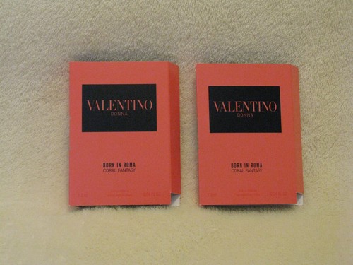 Valentino 'Donna' Born in Roma Coral Fantasy EDP Perfume Spray Vial Set of 2