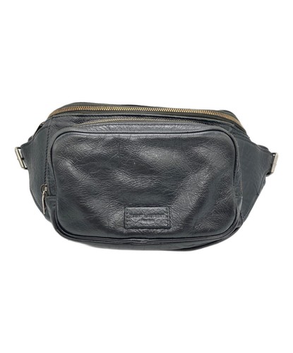 SAINT LAURENT (YSL) Saint Laurent Paris Leather Body Bag 586206 black