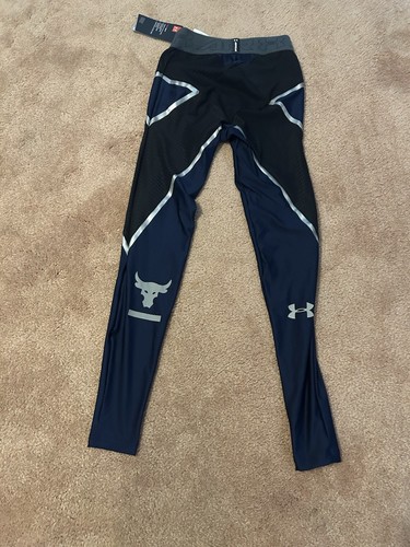Mens Under Armour Size M UA Project Rock Core Leggings Academy 1345826