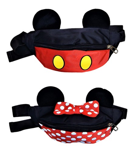 MOSCHINO Disney Topolino o Minnie Mo Fanny Pack Giovani Piccoli Adulti   Nuovissimo